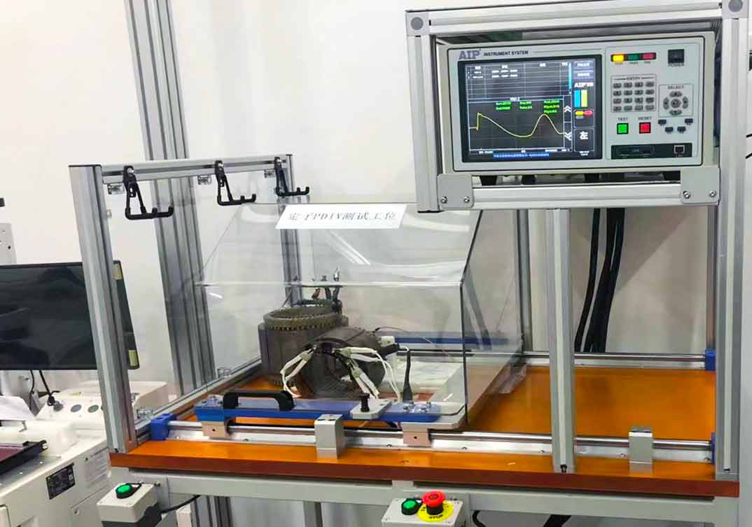 電機(jī)定子PDIV測試儀應(yīng)用現(xiàn)場